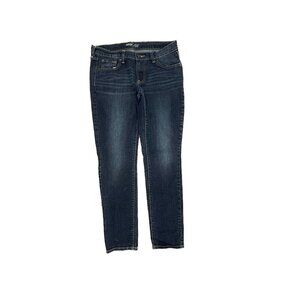 Old Navy The Flirt Skinny Women's size 8P Dark Wash Blue Denim Jeans